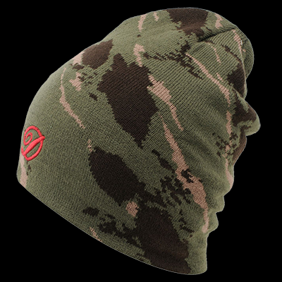 EMBROIDERED BEANIE CAMO